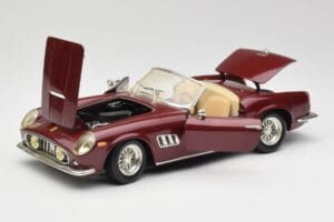 Ferrari 250 GT California Czerwony Hot Wheels 1:18 3401158 Metal — zdjęcie 2 z 8