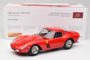 Ferrari 250 GTO London Show Czerwony CMC 1:18 M-256 Metal — zdjęcie 6 z 6