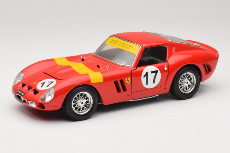 Ferrari 250 GTO #17 Bburago Sammlerborse Czerwony Bburago 1:18 3007-P1 Metal