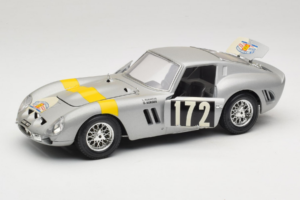 Ferrari 250 GTO #172 L. Bianchi / G. Berger Tour de France 1962 Srebrny Limitowana Edycja Bburago 1:18 3011-S1 Metal — zdjęcie 2 z 8