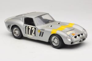 Ferrari 250 GTO #172 L. Bianchi / G. Berger Tour de France 1962 Srebrny Limitowana Edycja Bburago 1:18 3011-S1 Metal — zdjęcie 6 z 8