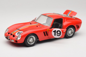 Ferrari 250 GTO #19 Czerwony Pasy 1962 Bburago 1:18 3011-P3 Metal — zdjęcie 2 z 8