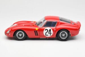 Ferrari 250 GTO #24 J. Blaton / G. Langlois 2nd 24 Hours of Le Mans 1963 Kyosho 1:18 08432C Metal — zdjęcie 4 z 8