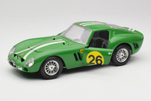 Ferrari 250 GTO #26 Zielony Białe Pasy 1962 Bburago 1:18 3011-G3 Metal — zdjęcie 2 z 8