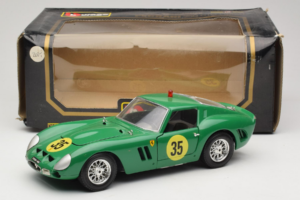 Ferrari 250 GTO #35 Zielony 1962 Bburago 1:18 3011-G2 Metal — zdjęcie 8 z 8
