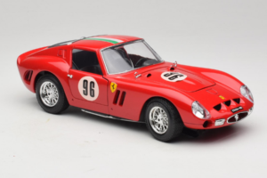 Ferrari 250 GTO #96 Czerwony 1962 Bburago 1:18 3011-N1 Metal — zdjęcie 6 z 8