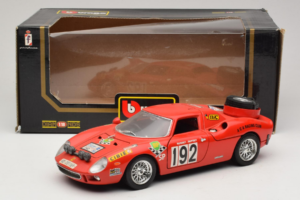 Ferrari 250 LM #192 Czerwony 1965 Bburago 1:18 3033-P1 Metal — zdjęcie 8 z 8