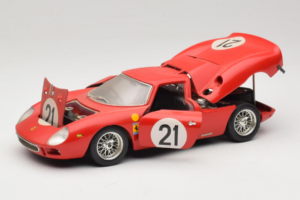 Ferrari 250 LM #21 M. Gregory / J. Rindt 24 Hours of Le Mans 1965 Bburago 1:18 3033-P2 Metal — zdjęcie 2 z 8