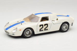 Ferrari 250 LM #22 Biały 1965 Bburago 1:18 3333-W1 Metal