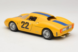 Ferrari 250 LM #22 Żółty 1965 Bburago 1:18 3333-Y1 Metal — zdjęcie 7 z 8