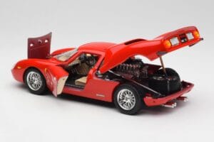 Ferrari 250 Le Mans Czerwony Bburago 1:18 3033 Metal — zdjęcie 5 z 8