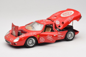 Ferrari 250 LM Czerwono-Biały Essen Autographs Limitowana Edycja Bburago 1:18 3033-P4 Metal — zdjęcie 2 z 8