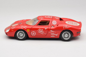 Ferrari 250 LM Czerwono-Biały Essen Autographs Limitowana Edycja Bburago 1:18 3033-P4 Metal — zdjęcie 4 z 8