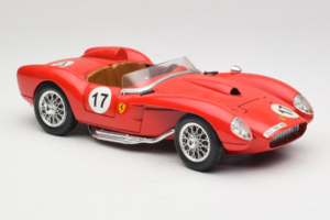Ferrari 250 Testa Rossa #17 Czerwony 1957 Bburago 1:18 3007-R4 Metal — zdjęcie 6 z 8