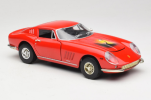 Ferrari 275 GTB/4 Czerwony z Palmą na Masce ERTL 1:18 7483-P1 Metal — zdjęcie 6 z 8