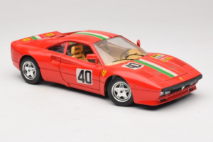 Ferrari 288 GTO #40 Czerwony Włoska Flaga 1984 Bburago 1:18 3027-P1 Metal — zdjęcie 6 z 8