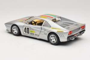 Ferrari 288 GTO #40 Srebrny 1984 Bburago 1:18 3027-S1 Metal — zdjęcie 7 z 8
