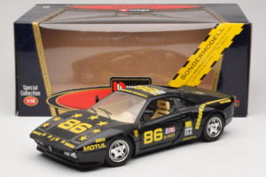 Ferrari 288 GTO #86 Czarny Limitowana Edycja 1984 Bburago 1:18 3027-B1 Metal — zdjęcie 8 z 8