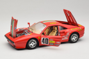Ferrari 288 GTO Rally #40 Czerwony 1986 Bburago 1:18 3057-P1 Metal — zdjęcie 2 z 8