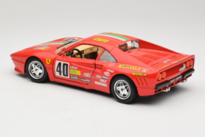 Ferrari 288 GTO Rally #40 Czerwony 1986 Bburago 1:18 3057-P1 Metal — zdjęcie 7 z 8