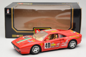 Ferrari 288 GTO Rally #40 Czerwony 1986 Bburago 1:18 3057-P1 Metal — zdjęcie 8 z 8