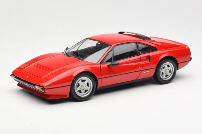 Ferrari 308 GTB Quattrovalvole Czerwony Kyosho 1:18 08182R Metal