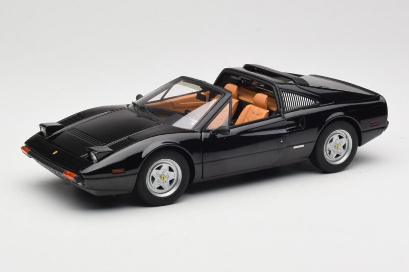 Ferrari 308 GTS Czarny Hot Wheels 1:18 P9899 Metal