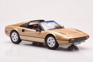 Ferrari 308 GTS Złoty Edycja Limitowana Norev 1:18 187932 Metal — zdjęcie 4 z 6