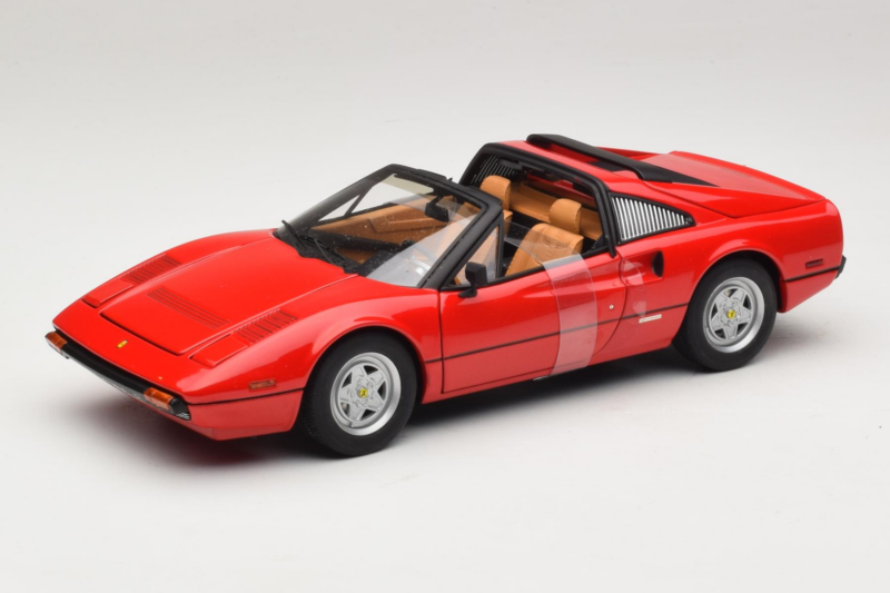 Ferrari 308 GTS Czerwony Star Collection Magnum P.I. Hot Wheels 1:18 P9908 Metal