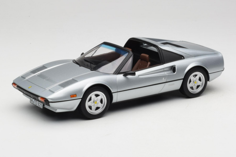 Ferrari 308 GTS Srebrny Norev 1:18 187934 Metal