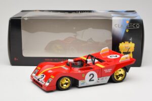 Ferrari 312 PB #2 Scuderia Ferrari World Sportscar Championship 1972 Shell 1:18 Shell001 Metal — zdjęcie 8 z 8