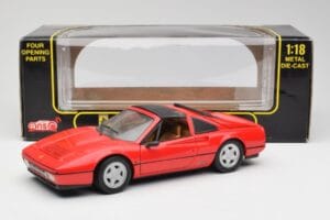 Ferrari 328 GTS Czerwony Anson 1:18 TY11078 Metal — zdjęcie 8 z 8
