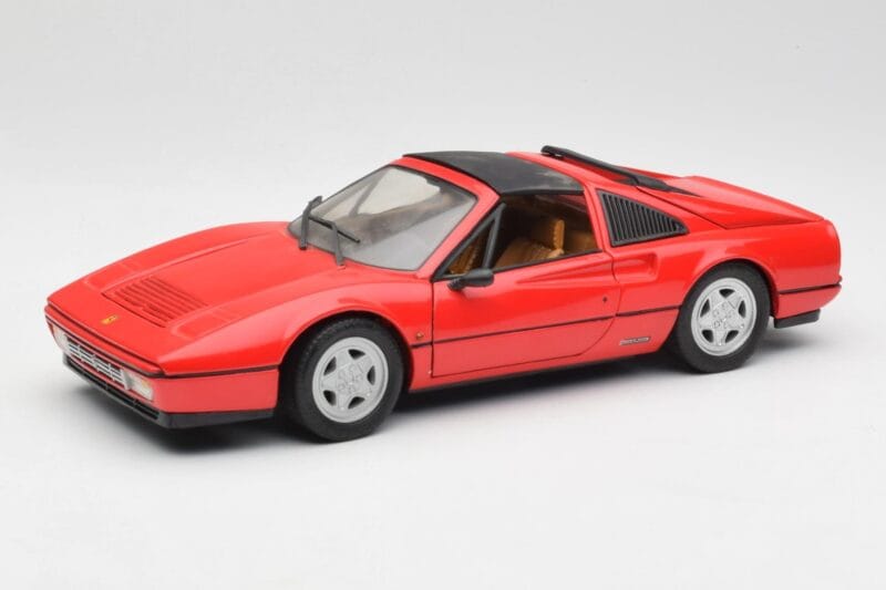Ferrari 328 GTS Czerwony Anson 1:18 TY11078 Metal