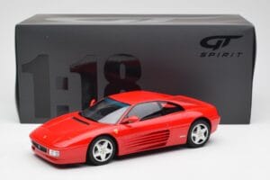 Ferrari 348 GTB Czerwony GT Spirit 1:18 GT331 Żywica — zdjęcie 6 z 6