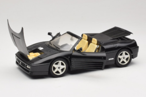 Ferrari 348 Spider Czarny Z Srebrnymi Kołami Mira 1:18 6918 Metal — zdjęcie 2 z 8
