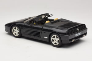 Ferrari 348 Spider Czarny Z Srebrnymi Kołami Mira 1:18 6918 Metal — zdjęcie 7 z 8