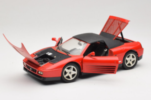 Ferrari 348 Spider Czerwony Mira 1:18 06180 Metal — zdjęcie 2 z 8