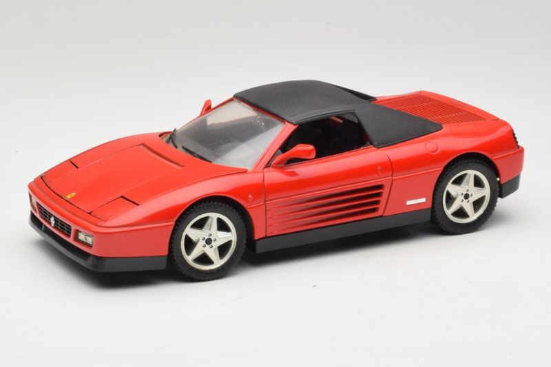 Ferrari 348 Spider Czerwony Mira 1:18 06180 Metal