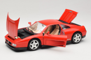 Ferrari 348 tb Czerwony Bburago 1:18 3039 Metal — zdjęcie 2 z 8