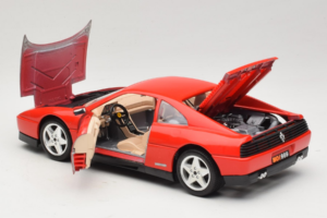 Ferrari 348 tb Czerwony Bburago 1:18 3039 Metal — zdjęcie 5 z 8