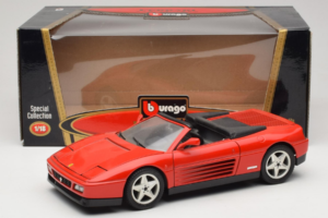 Ferrari 348 TB Czerwony Bburago 1:18 3039-P4 Metal — zdjęcie 8 z 8