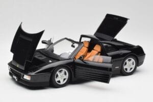 Ferrari 348 TS Czarny Hot Wheels 1:18 X5481 Metal — zdjęcie 2 z 8