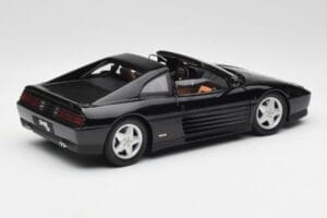 Ferrari 348 TS Czarny Hot Wheels 1:18 X5481 Metal — zdjęcie 3 z 8