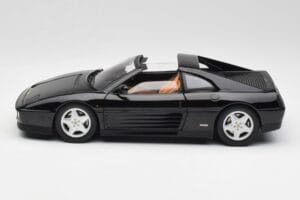 Ferrari 348 TS Czarny Hot Wheels 1:18 X5481 Metal — zdjęcie 4 z 8