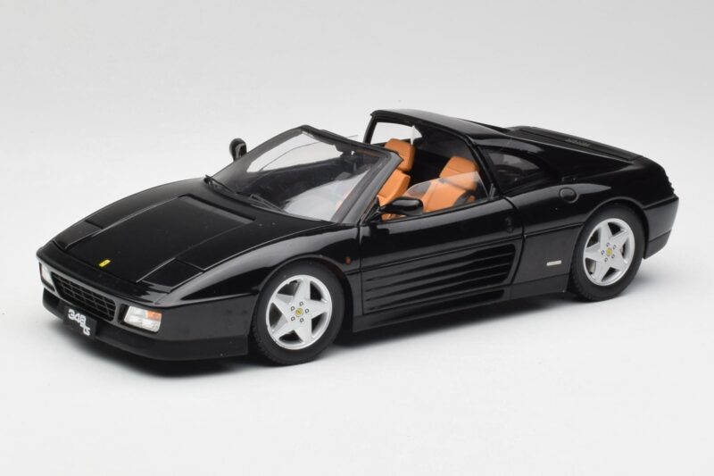 Ferrari 348 TS Czarny Hot Wheels 1:18 X5481 Metal