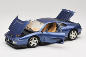 Ferrari 348tb Ciemny Niebieski Metaliczny Bburago 1:18 3039-B1 Metal — zdjęcie 2 z 8