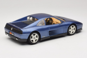 Ferrari 348tb Ciemny Niebieski Metaliczny Bburago 1:18 3039-B1 Metal — zdjęcie 3 z 8