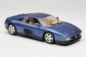 Ferrari 348tb Ciemny Niebieski Metaliczny Bburago 1:18 3039-B1 Metal — zdjęcie 6 z 8