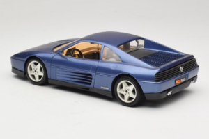 Ferrari 348tb Ciemny Niebieski Metaliczny Bburago 1:18 3039-B1 Metal — zdjęcie 7 z 8