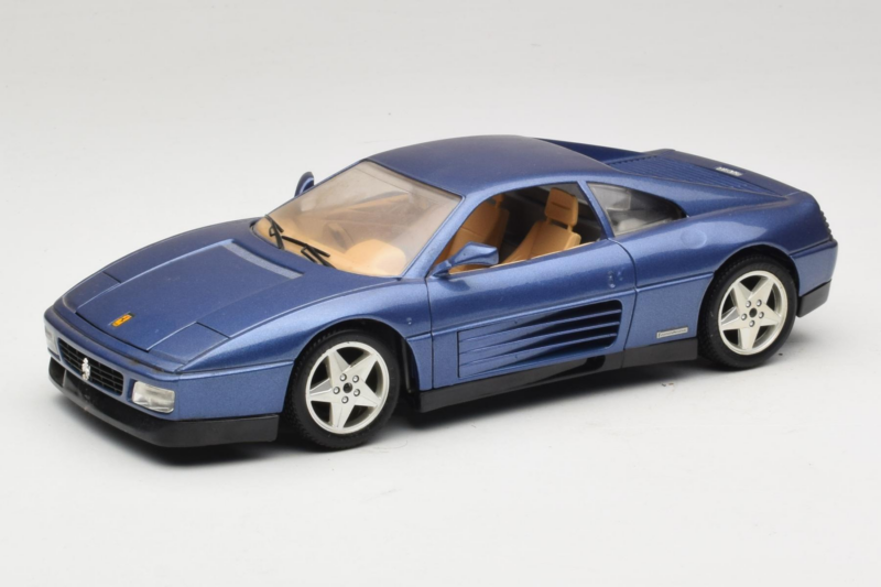 Ferrari 348tb Ciemny Niebieski Metaliczny Bburago 1:18 3039-B1 Metal
